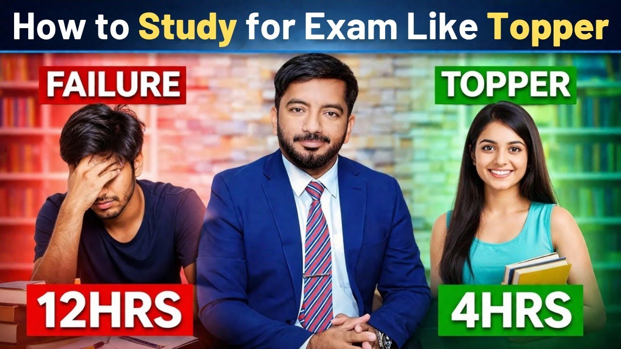 How to Study for Exams Like a Topper? | Scientific Method Board Exams Preparation (Tips)