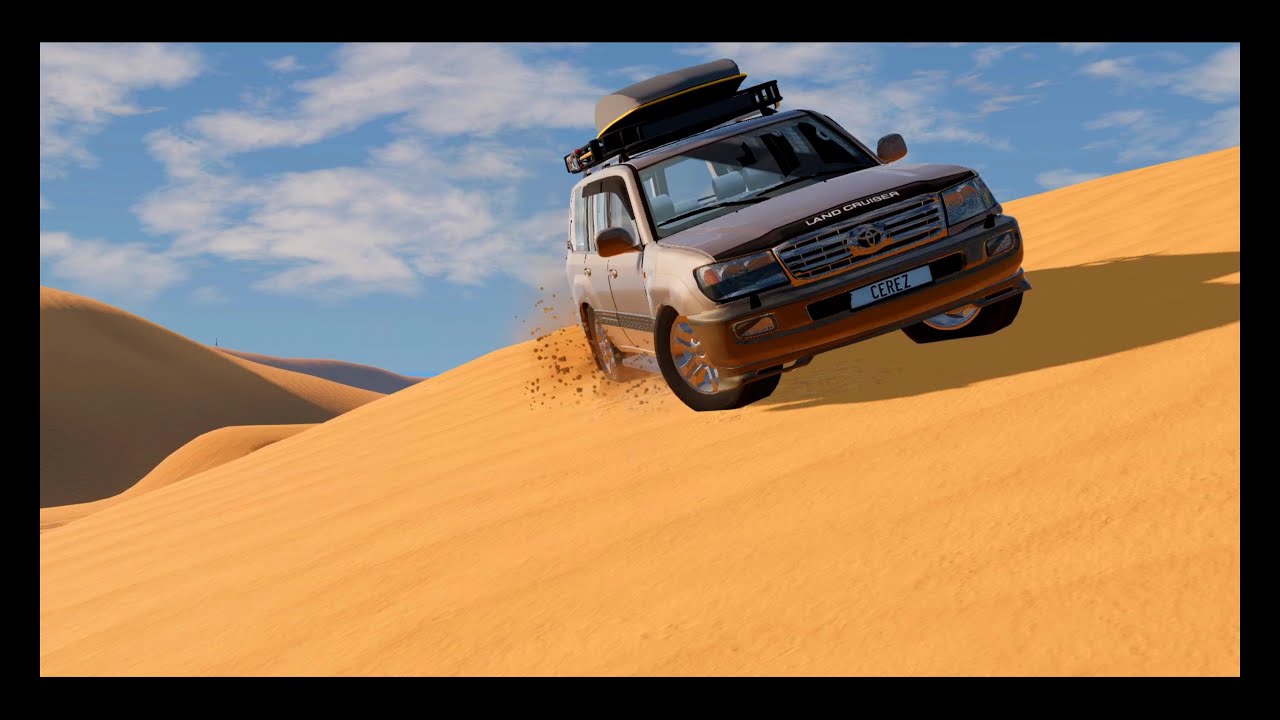 Beam.NG Drive-Realistic Car Driving & Crashes-BONUS|Toyota Landcruiser L100 Desert Safari Fails PT1|