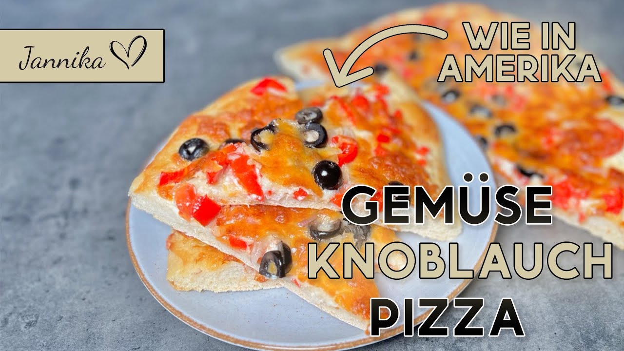 Diese Pizza musst du probieren! 😍 Knoblauch Pizza