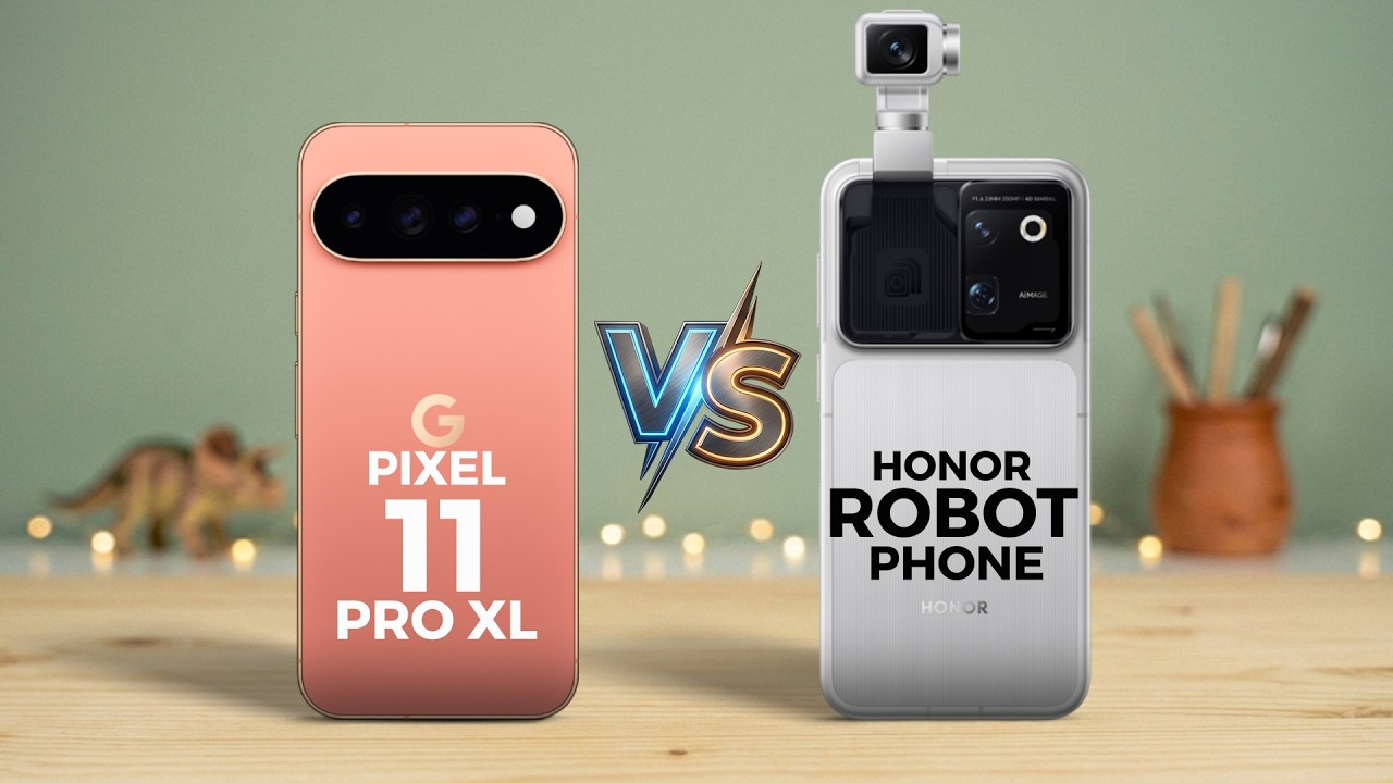 PIXEL 11 PRO XL VS  HONOR ROBOT PHONE