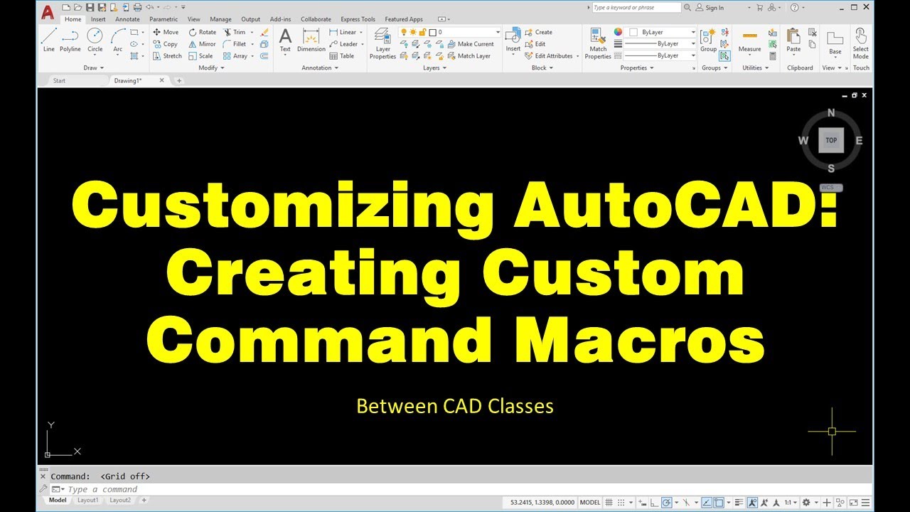 Настройка AutoCAD: создание пользовательских макросов команд