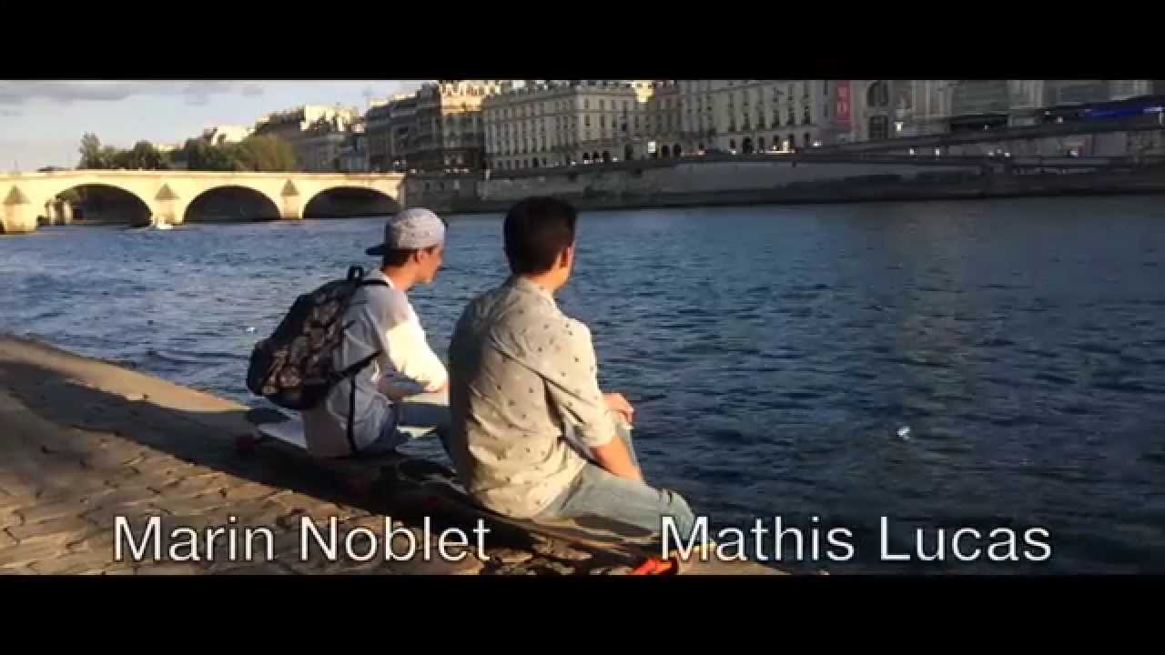 Marin Noblet and Mathis Lucas trip to Paris