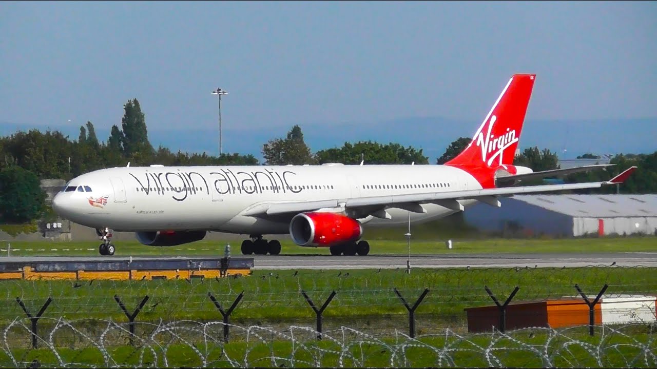 Landings & Take offs at Manchester Airport, RW23R | 14-08-22