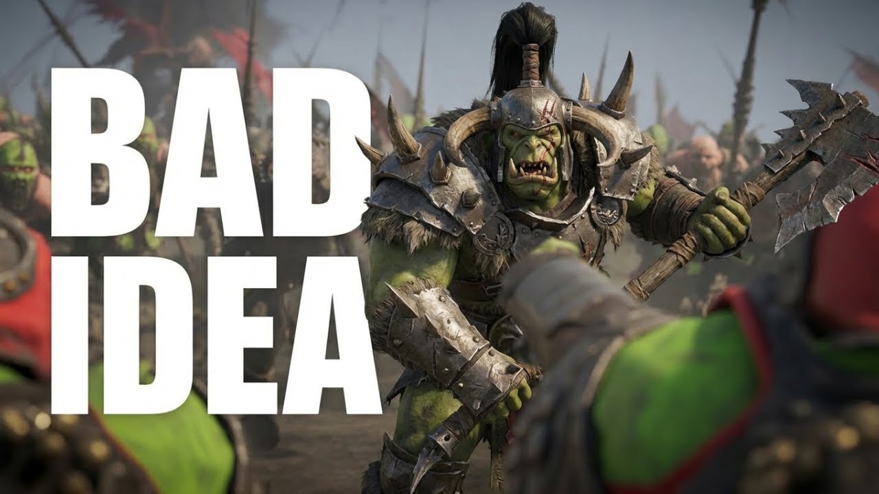 I’m Learning Total War Warhammer 3 as Grimgor Ironhide