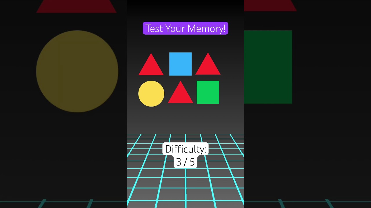 How good is YOUR memory? Test it with daily brain #training and mental #workout #puzzle and #games