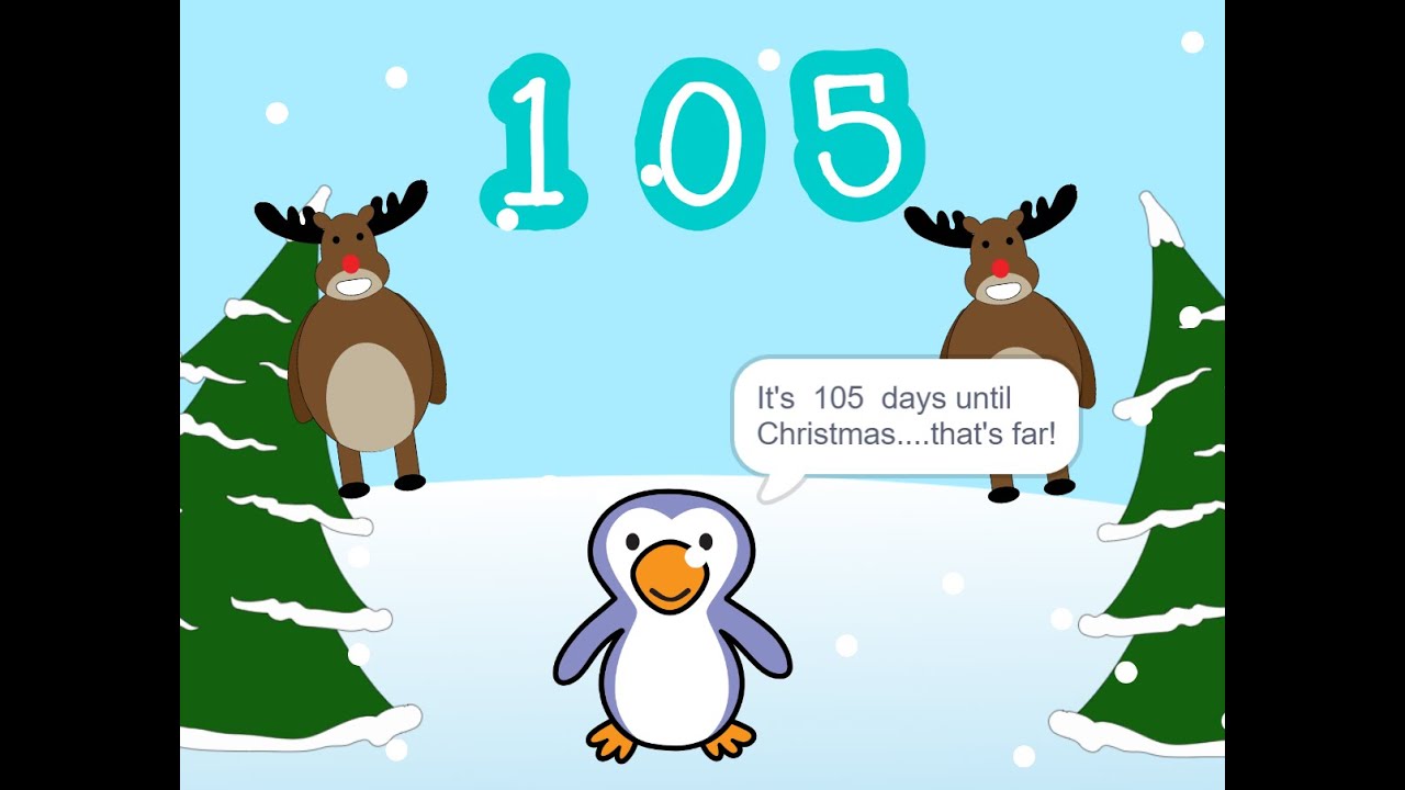 Coutdown To Christmas Scratch Beginner's Tutorial