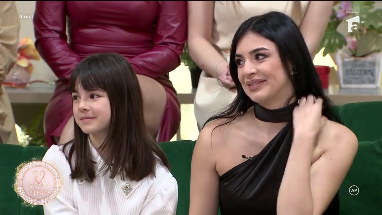 Lavinia și Denisa, proba rochiei de mireasă în fața familiilor!