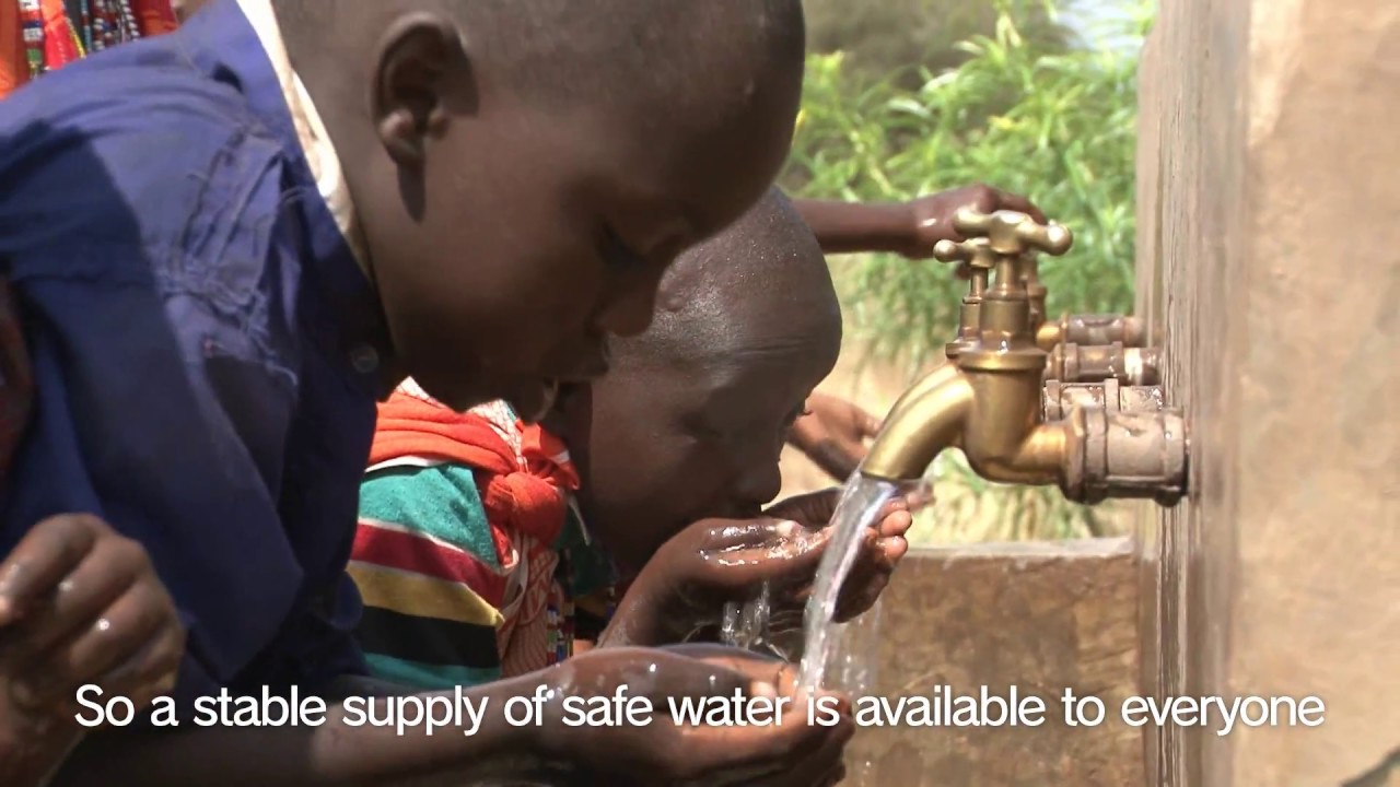 Water is essential for human life —JICA’s assistance to the water sector