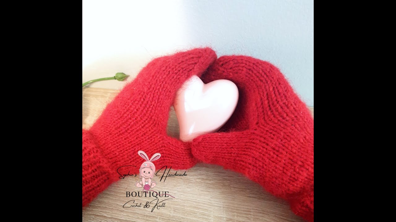 Manusi tricotate ( tutorial video pas cu pas) Knitted gloves 🧤