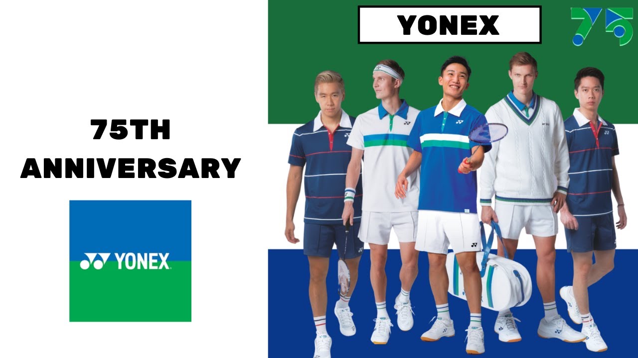 2021 Yonex 75TH Anniversary: Badminton Products (Off Court Shoes, Bags, Shirts, Shoes and more)