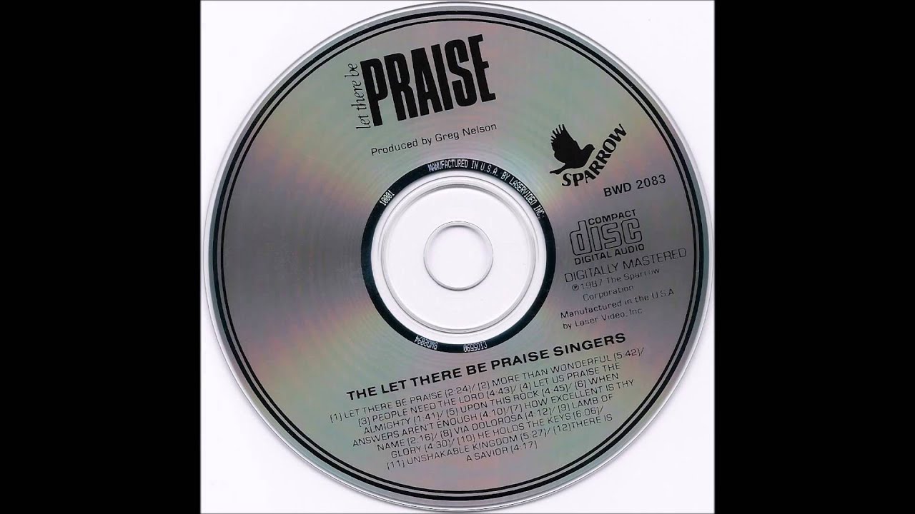 More Than Wonderful : Let There Be Praise Singers