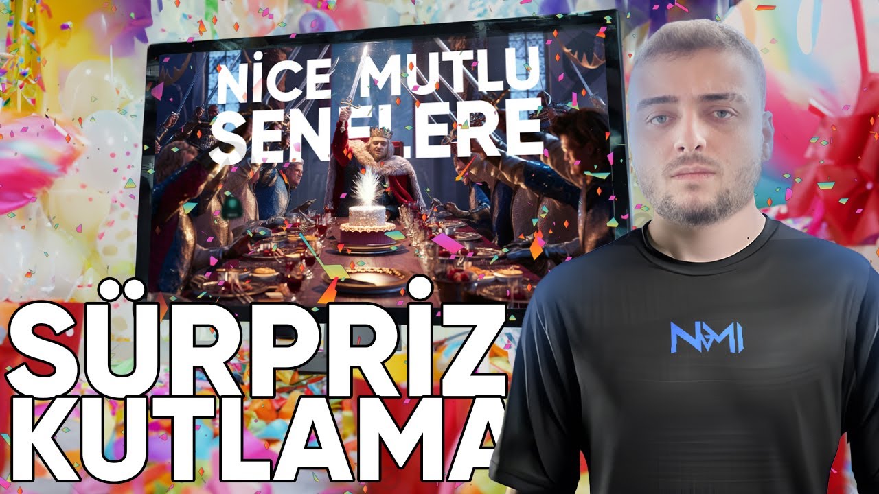 @CyberRulzTv  YAYINDA DOĞUM GÜNÜ VİDEOSUNU İZLİYOR VE ÖZEL ŞARKI