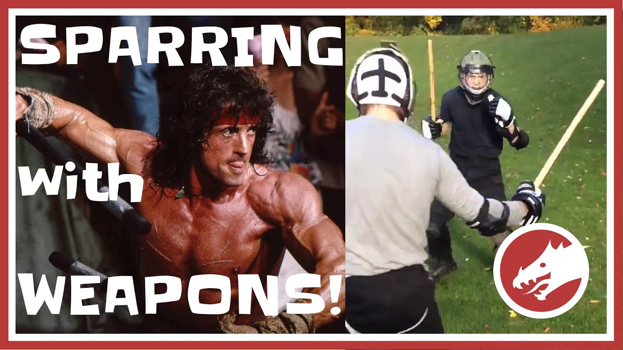 Sparring with WEAPONS!!!
