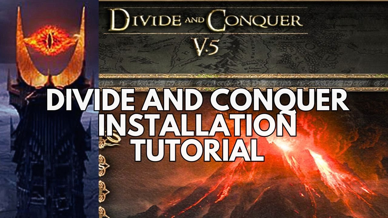 How to install DIVIDE AND CONQUER - MEDIEVAL 2 TOTAL WAR