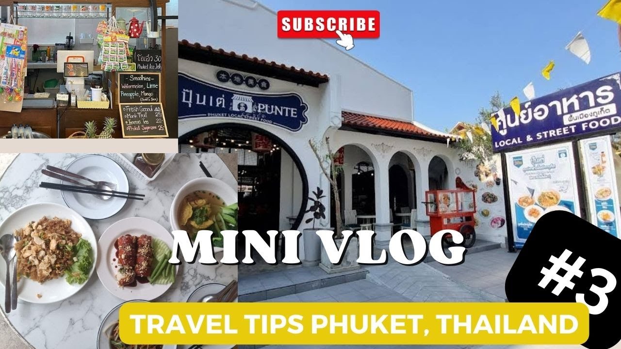 Phuket Food Adventure: Yummy Bites on a Budget in the Old Town Phuket! Tip#3 #vlogfood #phuket #food