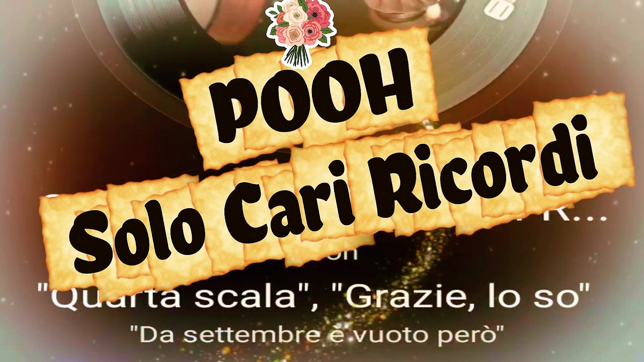 POOH - Solo Cari Ricordi, Alessandro Cover con Testo