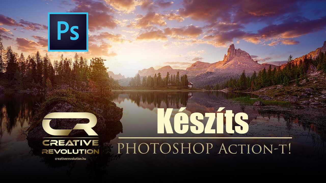 Készíts saját Photoshop Action-t (műveletet)