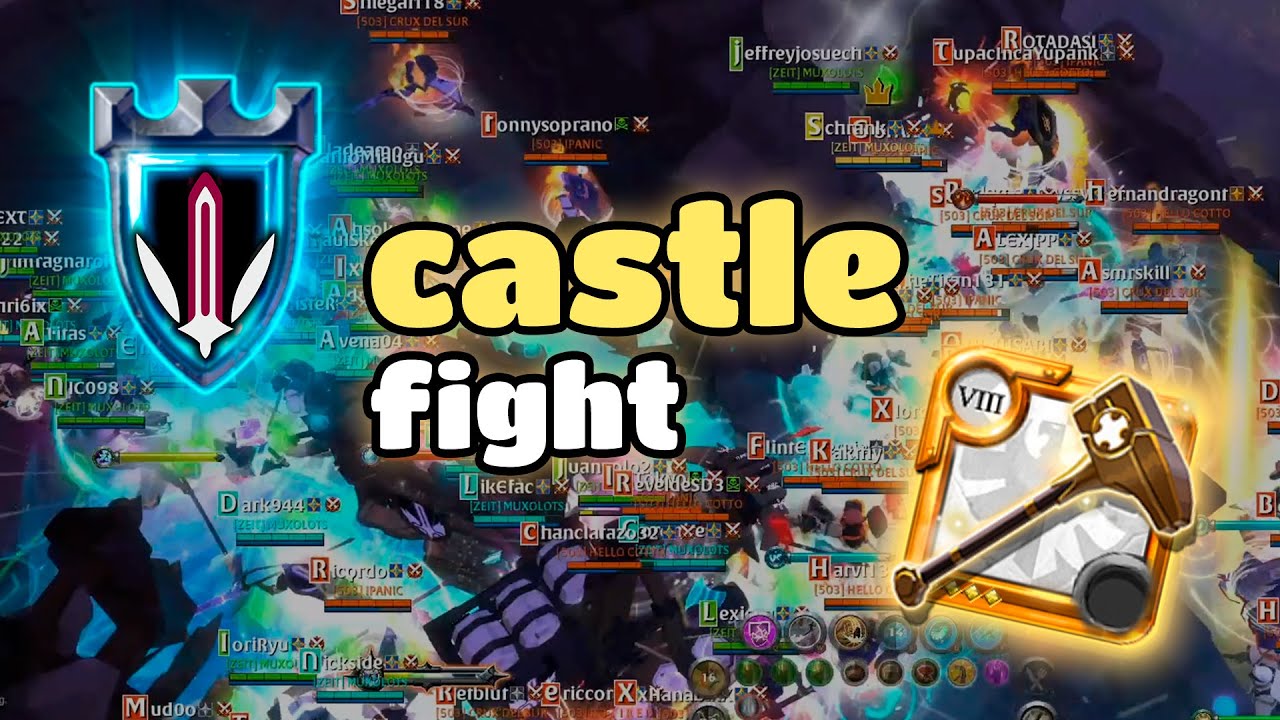 Muxolots vs 503 alliance vs Evil Gatitos vs Instict (Pt. #1) - Caller PoV | Albion Online ZvZ.