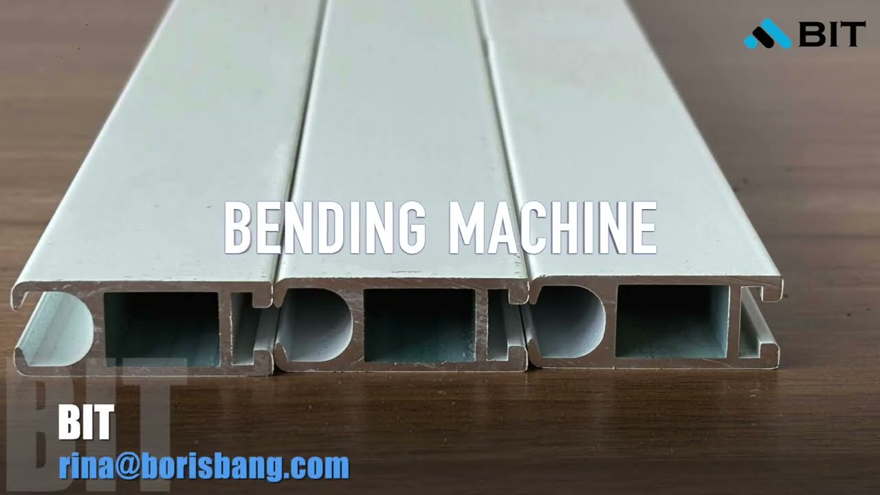 Aluminum Bending Machine for Curtain and Window Tracks | Curved Aluminum Profile Forming