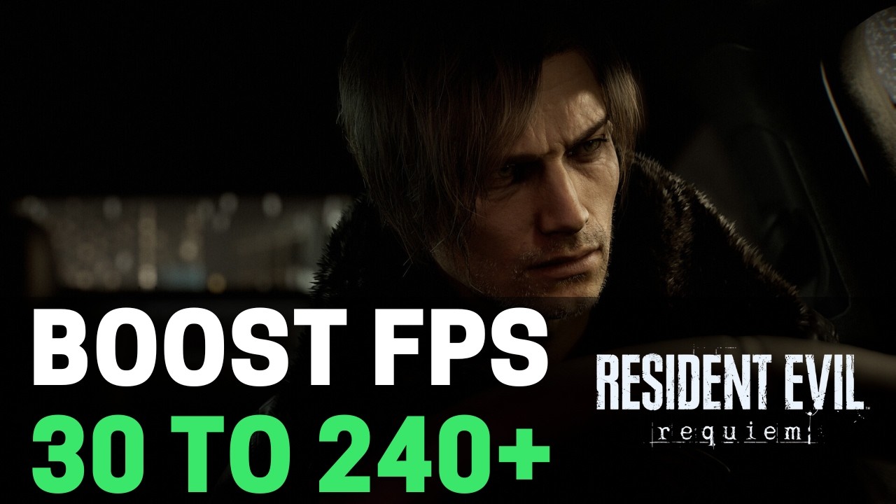 Resident Evil Requiem &mdash; лучшие настройки ПК для мгновенного повышения FPS и видимости.