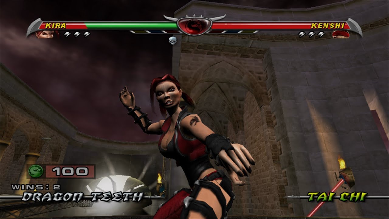 Mortal Kombat Deception - Kira - Arcade Playthrough