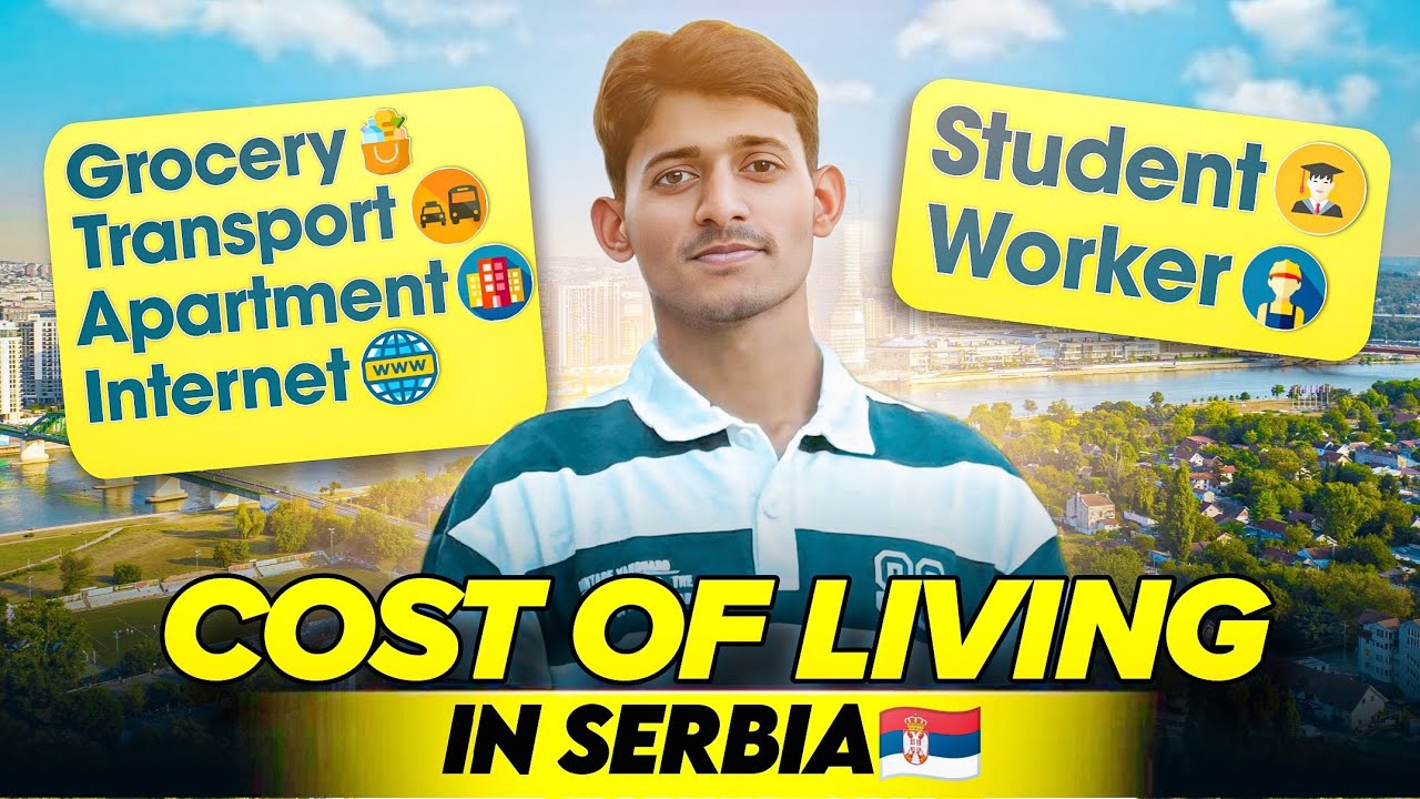 Living Expensive in Serbia 🇷🇸 Europe 🇪🇺 | Apartments rent , Groceries, Food 🍛 | Nomadic Muzammil 
