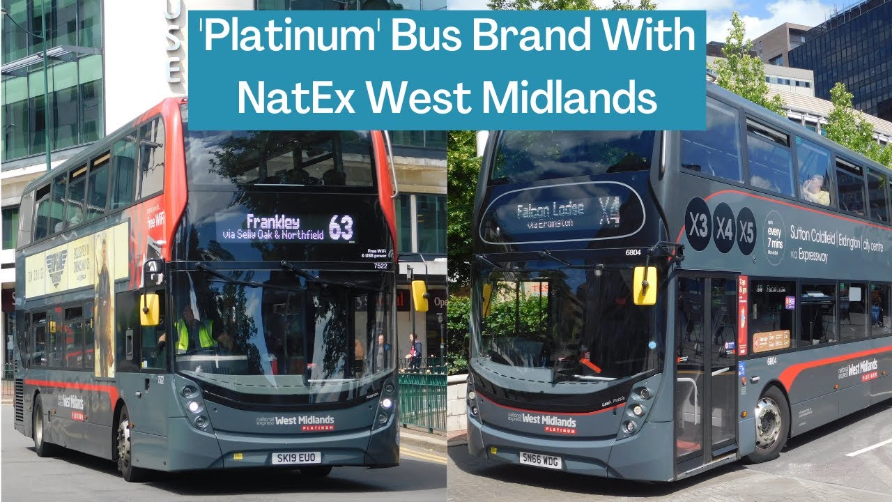 'Platinum' Bus Brand With National Express West Midlands