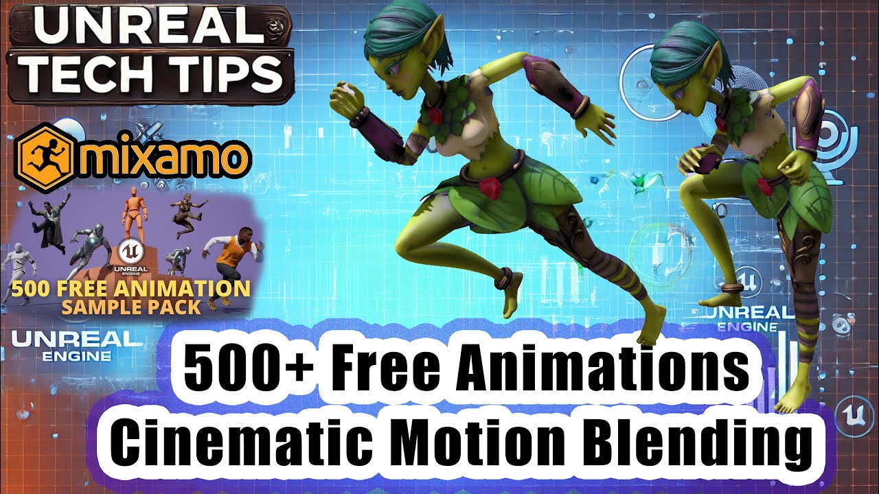 Convert 500+ Unreal Engine Animations to Root Motion for Cinematics
