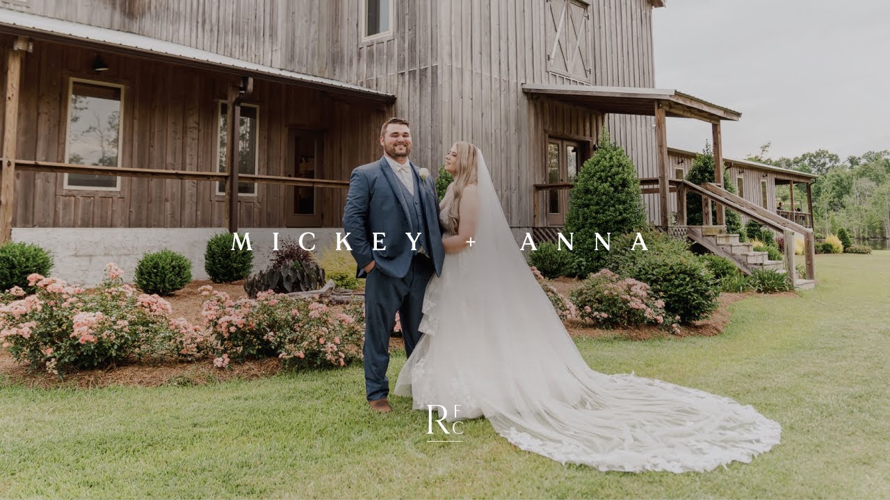 Anna + Mickey's Emotional Rustic Magnolia Bay Barn Wedding Video | Dothan, AL