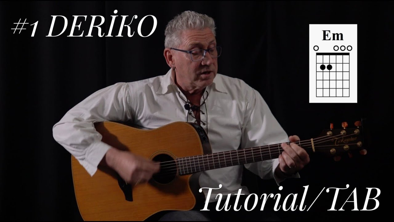 #1 DERİKO - Gitar Dersi (Tutorial/Tab)