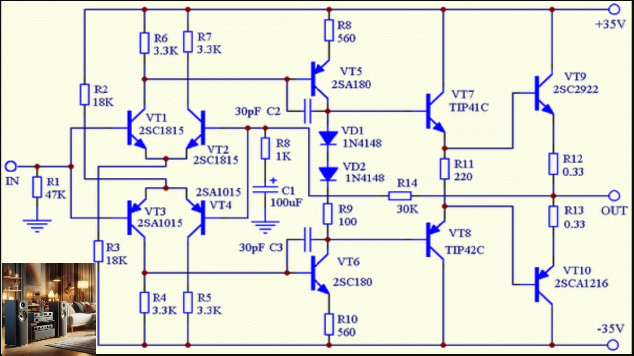 Substitua saidas queimadas por Este Amplificador Simples com Duplo par diferencial ! pdf gratis