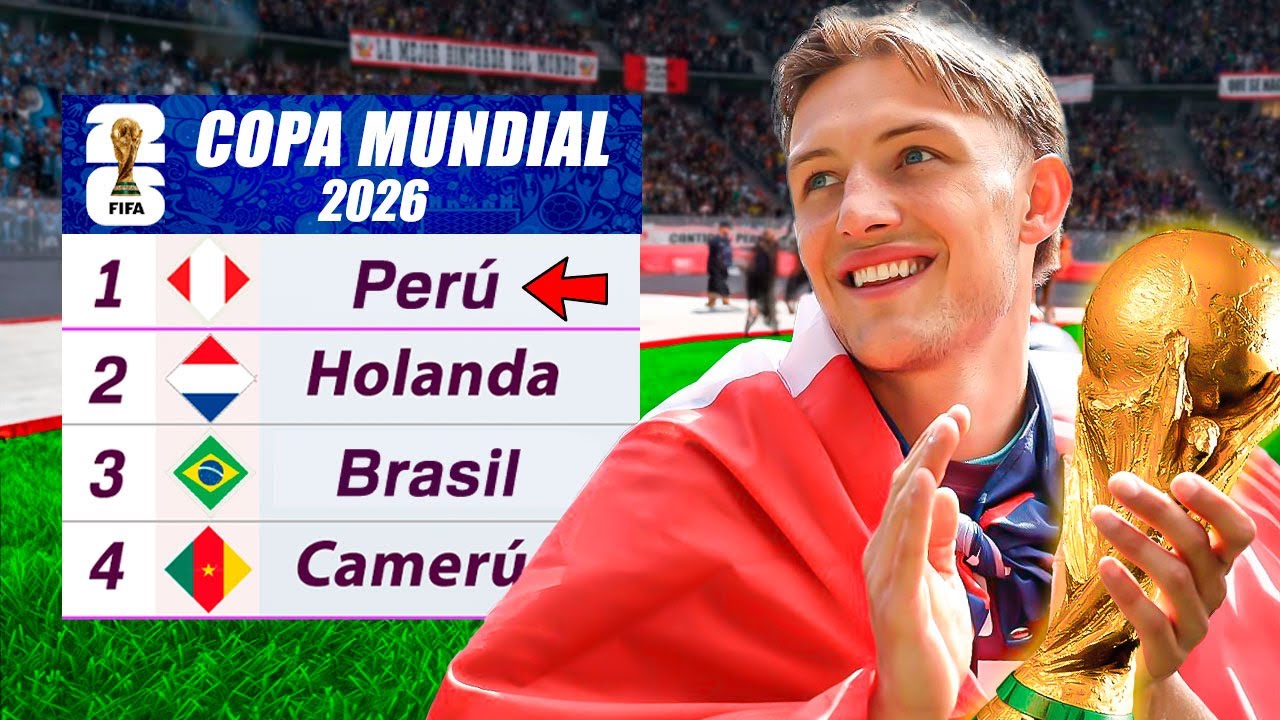 Y si PER&Uacute; Jugar&iacute;a el Mundial del 2026...?
