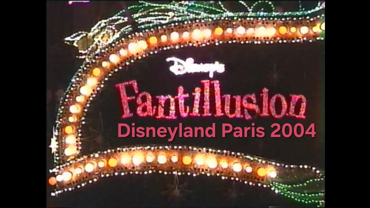 Fantillusion Night Parade & Fireworks | Disneyland Paris 2004 #Fantillusion #DisneylandParis