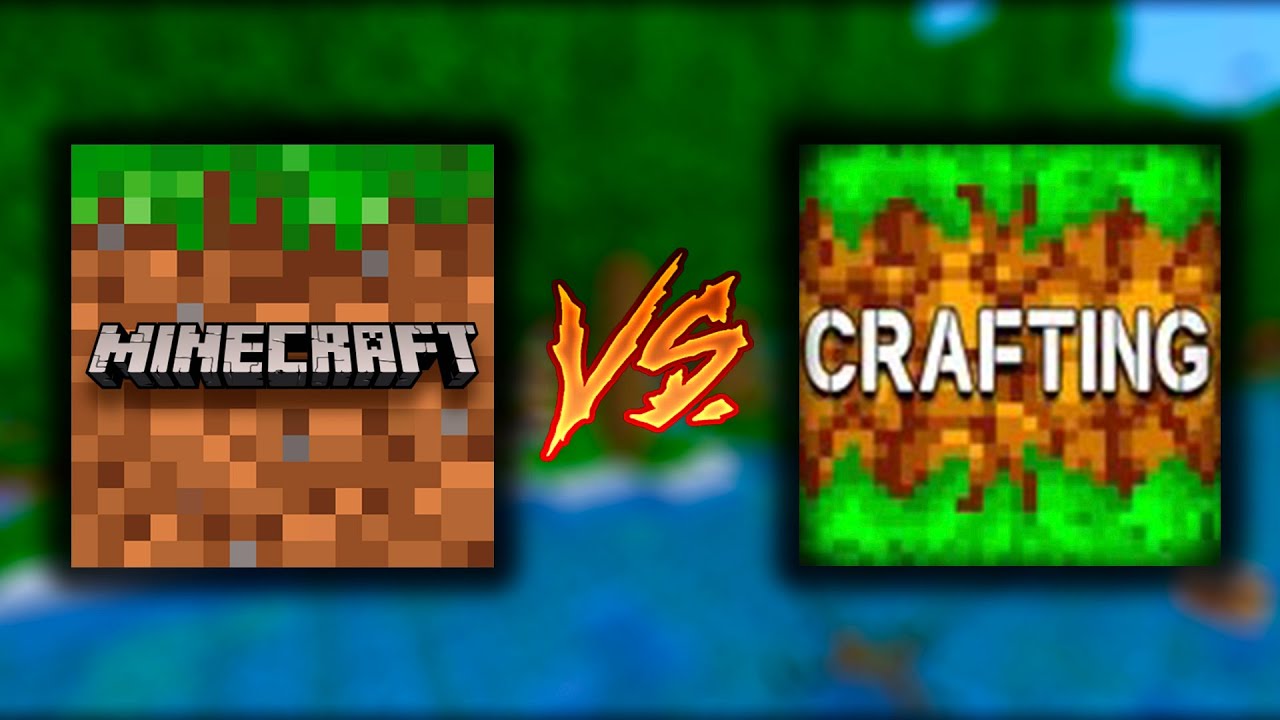 MINECRAFT VS CRAFT AND BUILDING