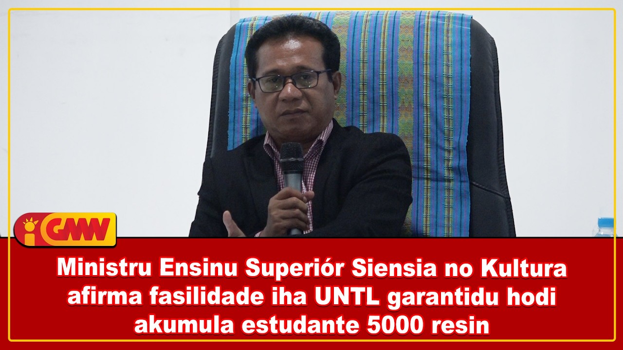 MESSK afirma fasilidade iha UNTL garantidu hodi akumula estudante 5000 resin