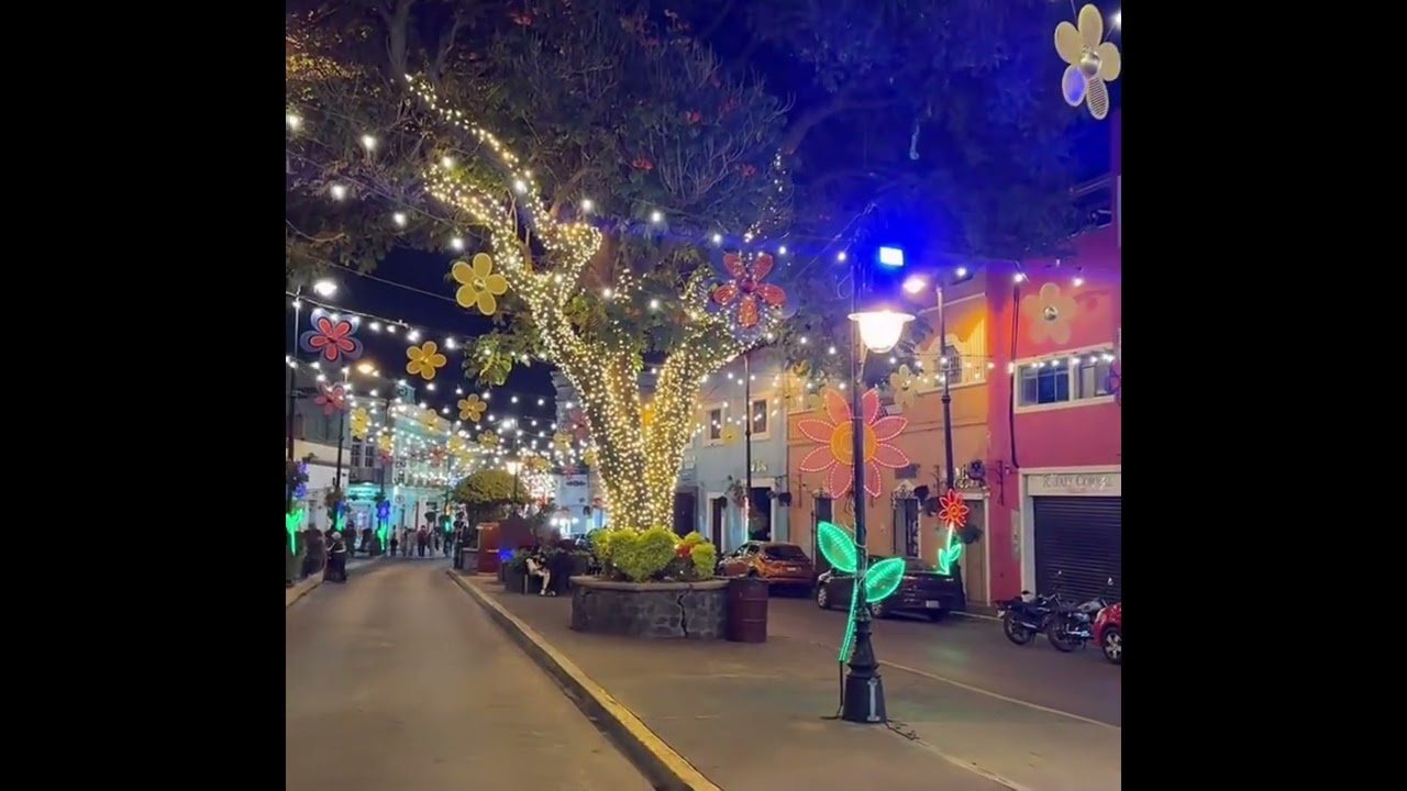 Segunda parte de la deambulada por la villa iluminada de Atlixco o apagada, no sabemos 🫣