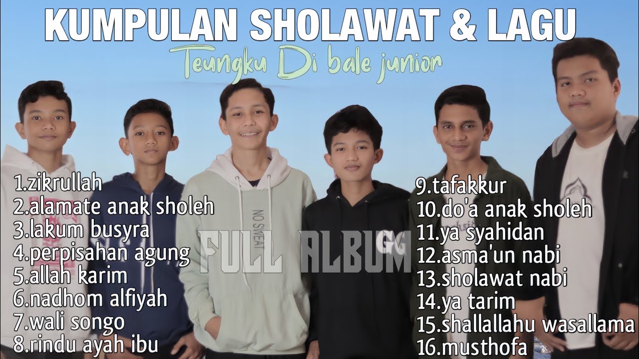 Full Album shalawat & Lagu arab populer 2024 || Teungku Dibalee junior