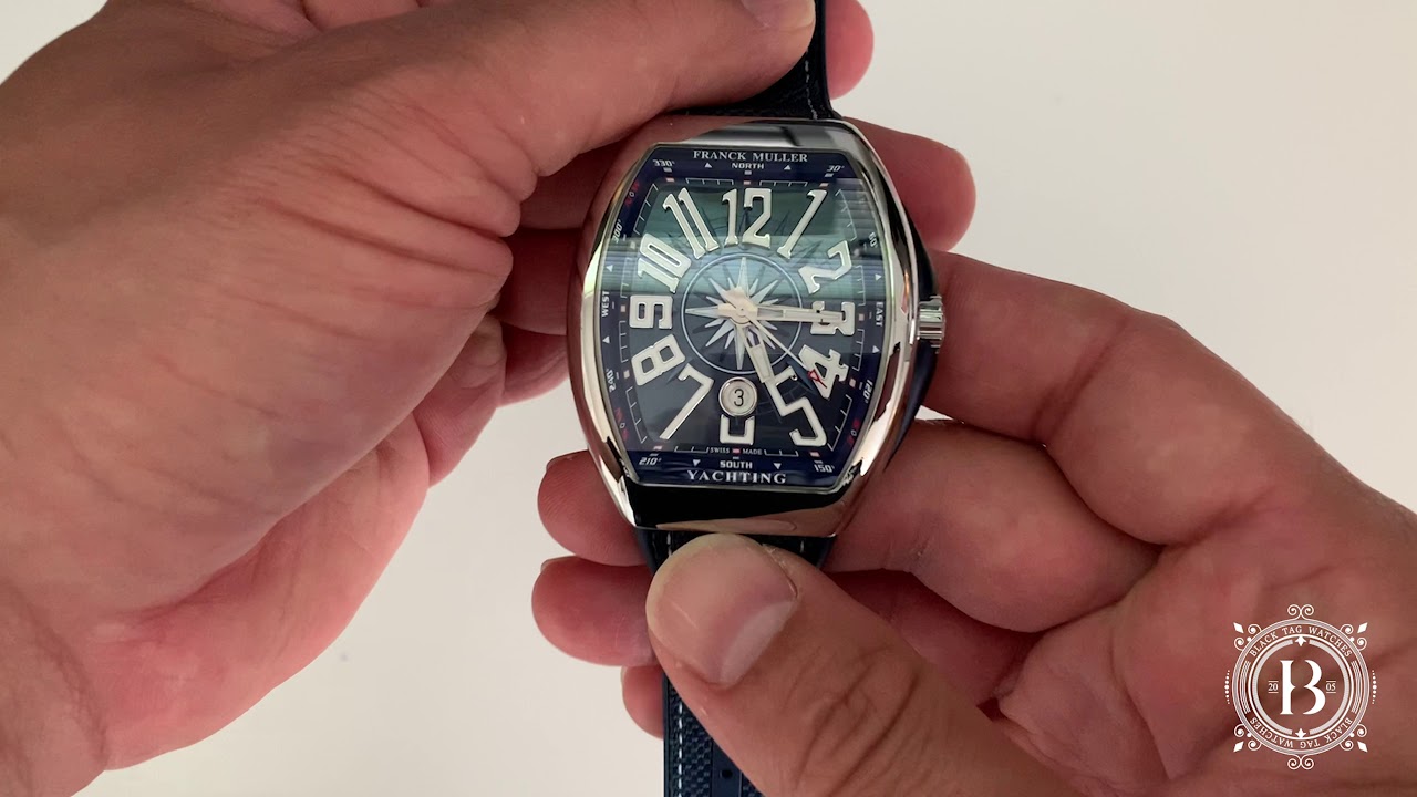 Franck Muller Vanguard Yachting v45 SC DT YACHTING AC BL