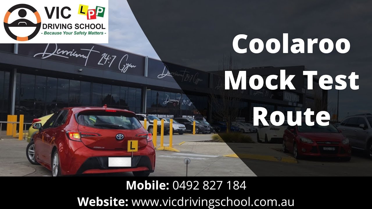 Mock Driving Test on Coolaroo VicRoads Route | VicRoads Test Route | VIC Driving School