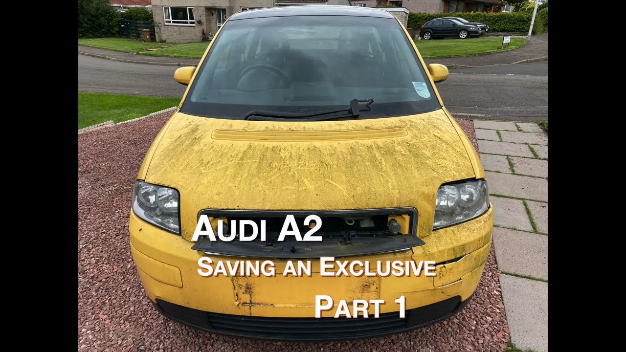 Audi A2 - Saving an Exclusive - First clean in years | MrBroons