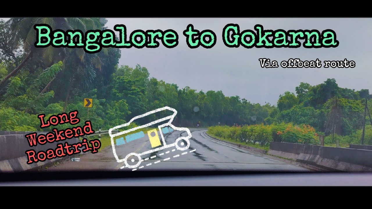 Bangalore to Gokarna Road Trip via Sirsi | Scenic Western Ghats #yt #youtubevideo #travel  #food