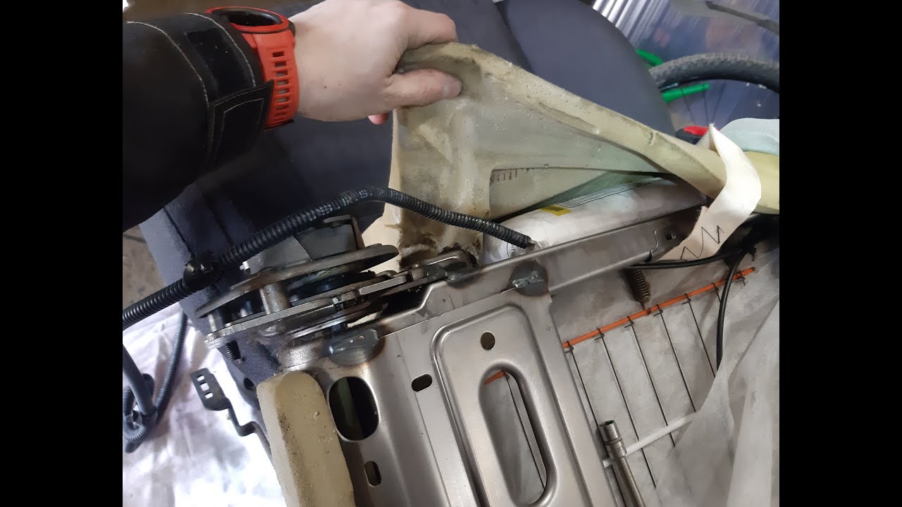 Toyota corolla 120e hb kuskin penkin airbag irroitus