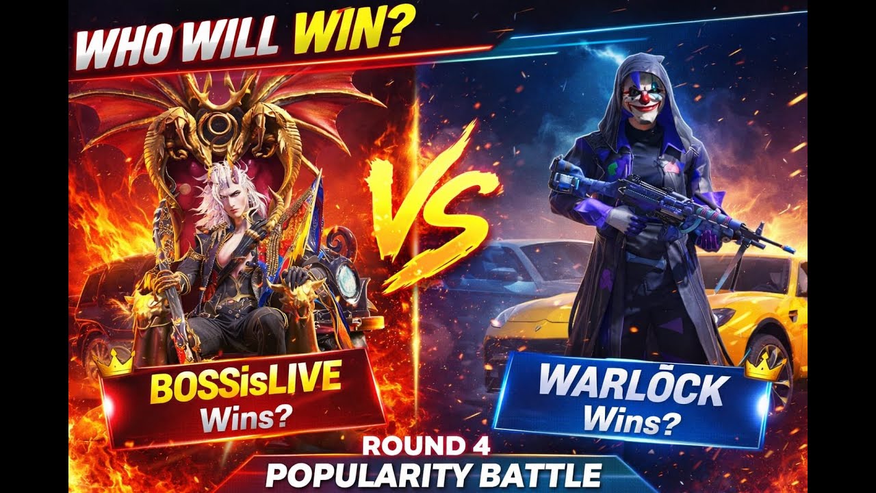 4th Round of Popularity Battle BGMI!