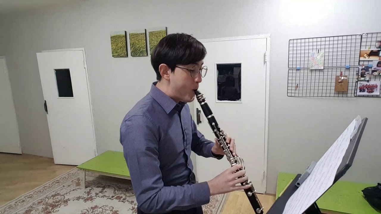 Think of me (from the 'Phantom of the Opera') - Clarinet & Piano [Live]
