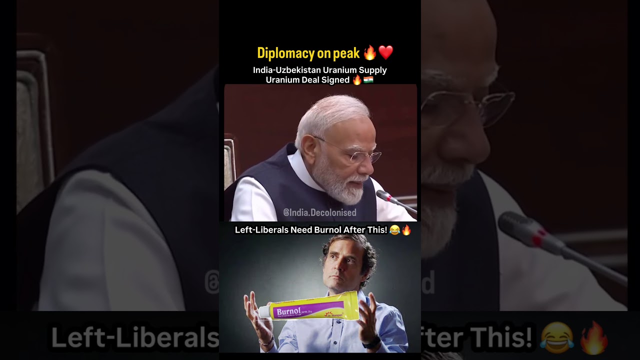 India&ndash;Uzbekistan Uranium Deal Is Big 🇮🇳 ☢️ 👇