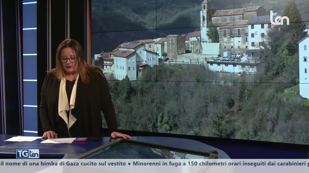 TG ten 20:30 25 febbraio 2026