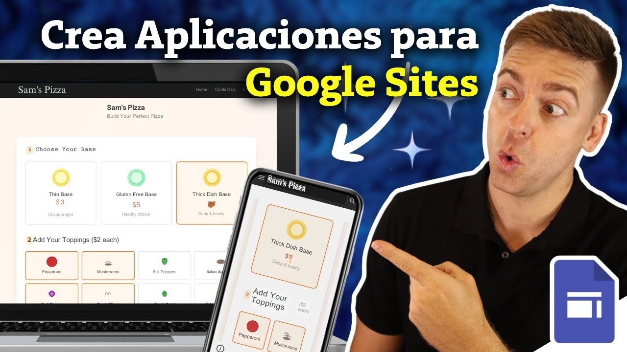 Crea Herramientas y Widgets Personalizados para Google Sites con IA (¡Gratis!)
