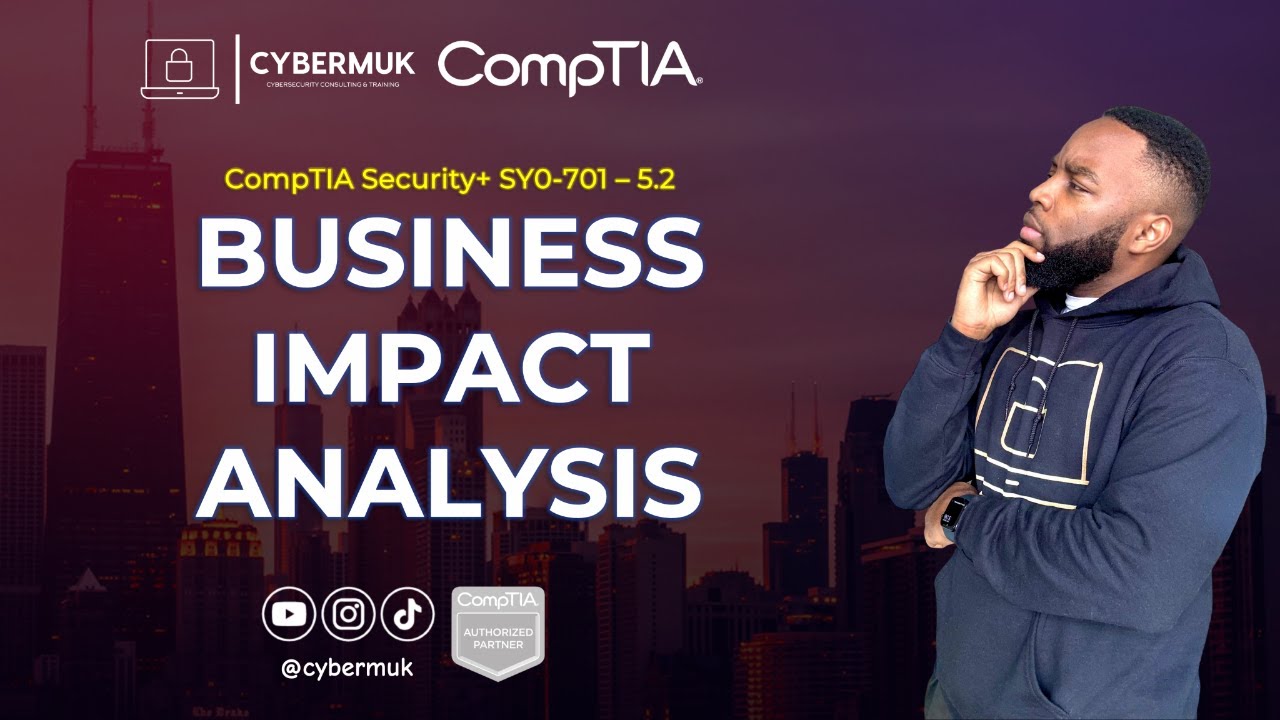 5.2 Business Impact Analysis (BIA) (CompTIA Security+ SY0-701)