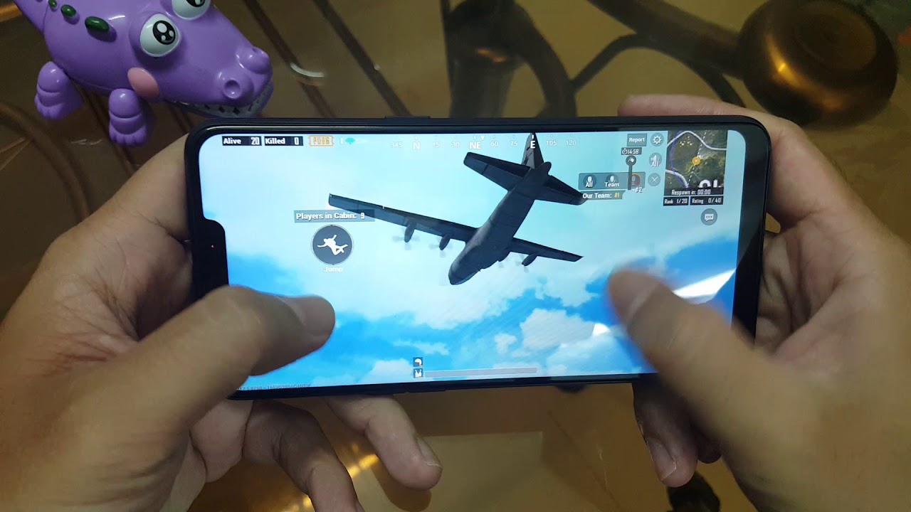 Test Game PUBG Mobile on OPPO A3S