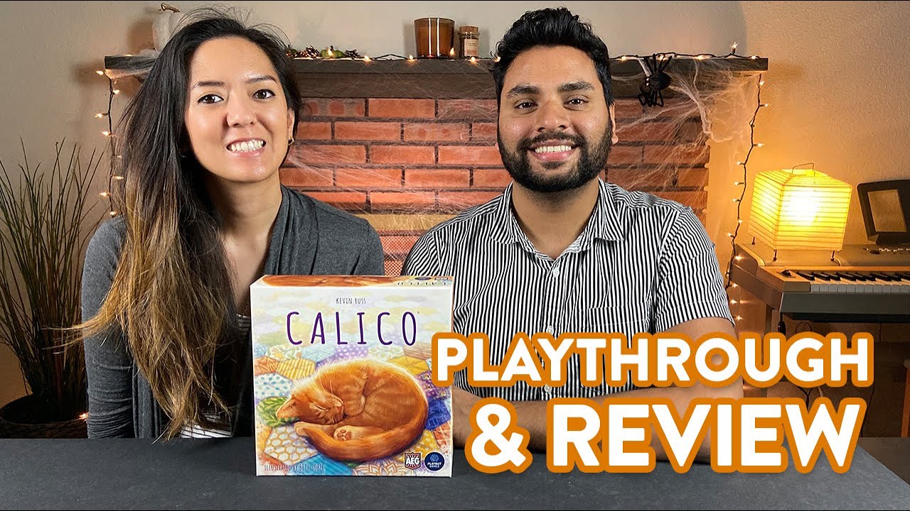 Calico Board Game - Playthrough & Review